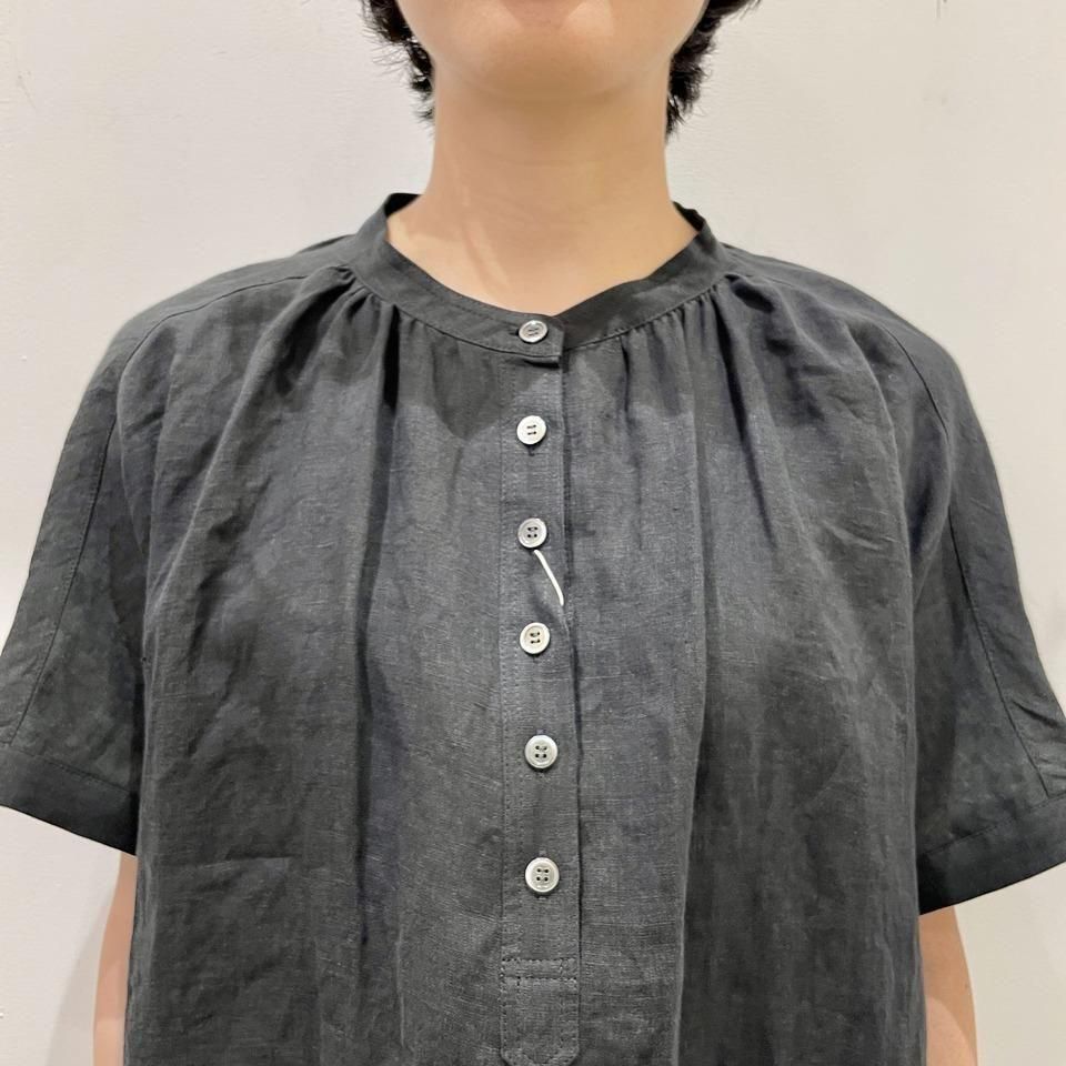 Vent d'ouest - 60フレンチリネン ヘンリーネックシャツ(VE19520)