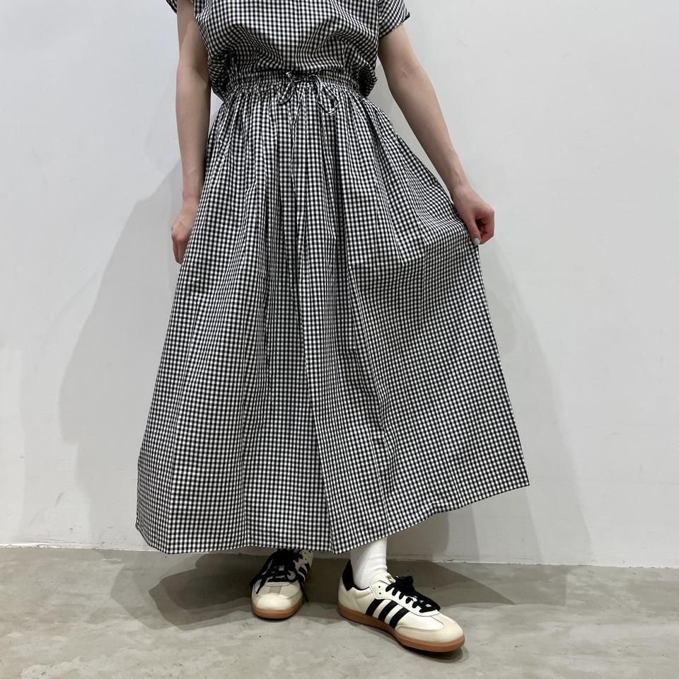 Vent d'ouest - ギンガムスカート(VE17510)
