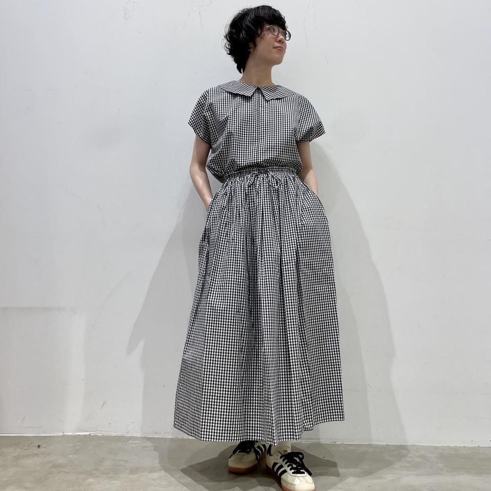 Vent d'ouest - ギンガムスカート(VE17510)