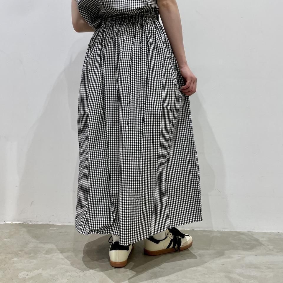 Vent d'ouest - ギンガムスカート(VE17510)