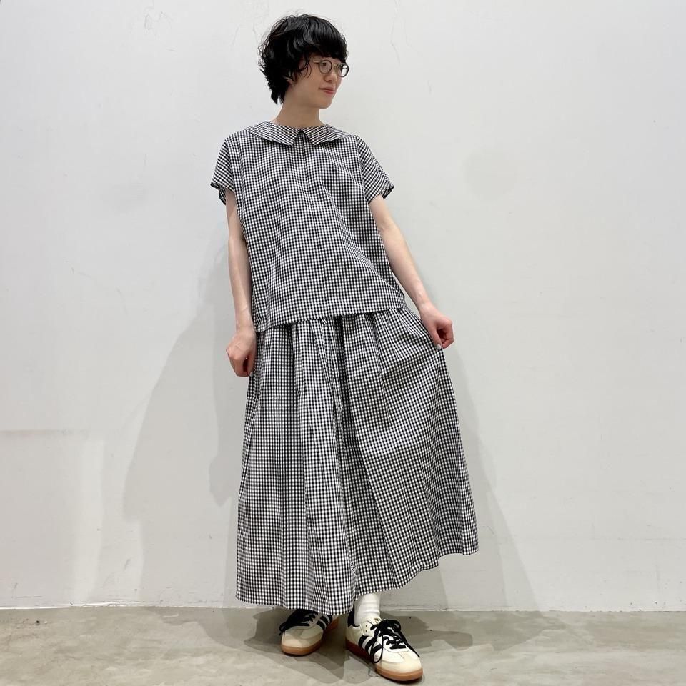 Vent d'ouest - ギンガムスカート(VE17510)