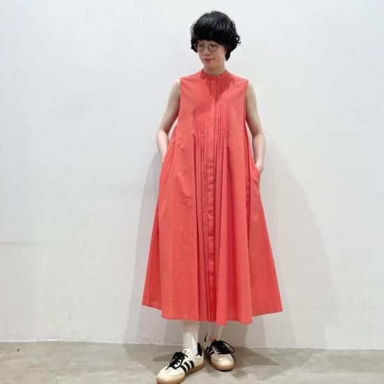 Vent d'ouest - 60ローン ふんわり仕上げ ノースリーブワンピース(VE11513)