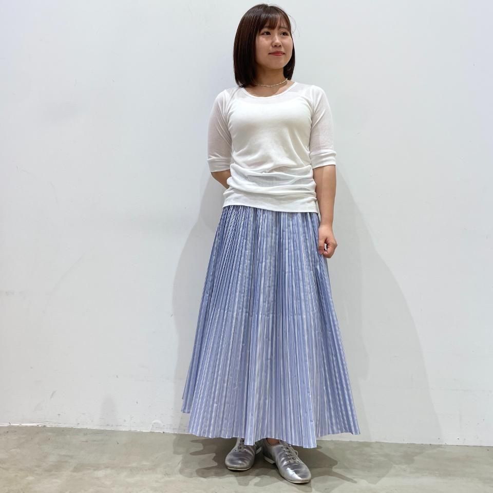 MLR 再構築プルオーバー 半袖(CTHY) レイヤード風プルオーバー | tsuki.s