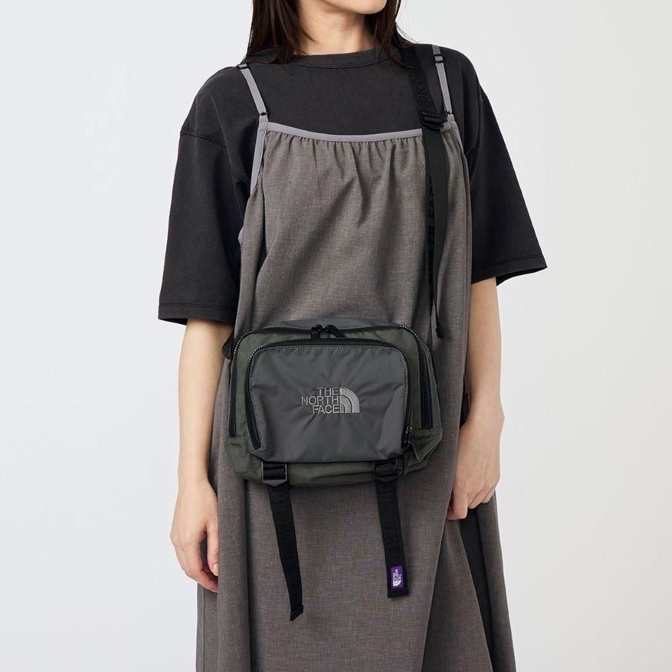 ノースフェイス　パープルレーベル　ショルダーバッグN25FU080(ブラック) THE NORTH FACE PURPLE LABEL CORDURA Nylon Shoulder Bag Black（ザ