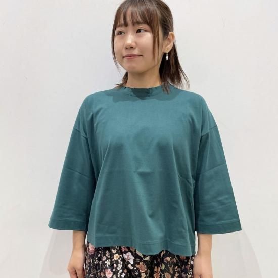 SARAHWEAR - StellaOrganic Cotton Jersey Three-quarter Sleeve T-shirtC91379