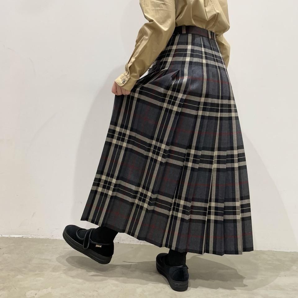 O'neil of Dublin - CLASSIC LONG KILT 両脇ベルト後プリーツ