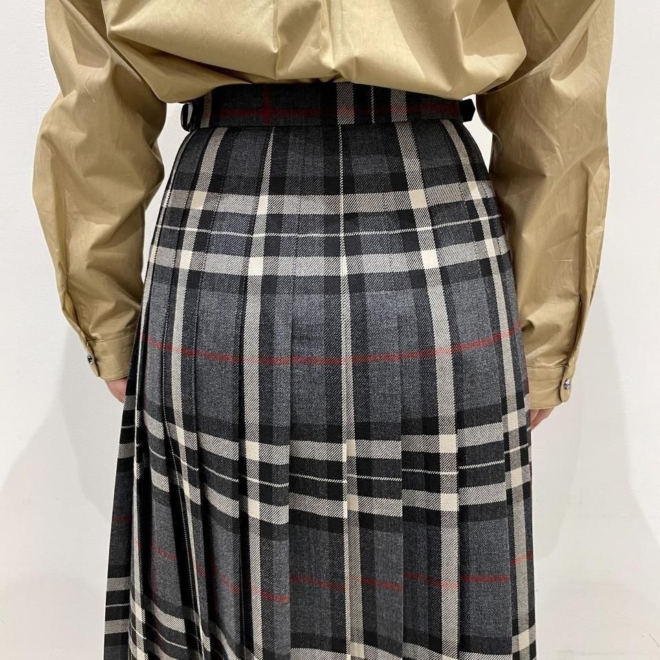 O'neil of Dublin - CLASSIC LONG KILT 両脇ベルト後プリーツ