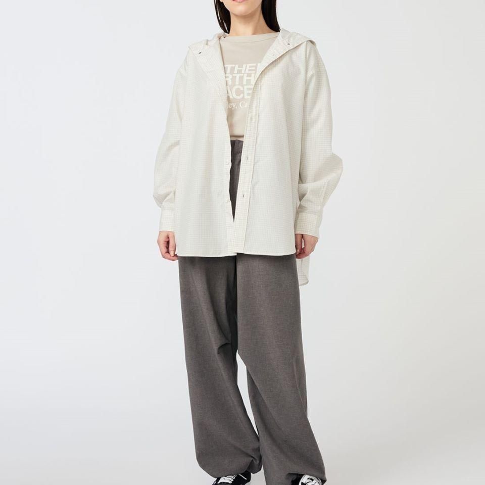 THE NORTH FACE PURPLE LABEL - Graph Check Mountain Hooded Shirt