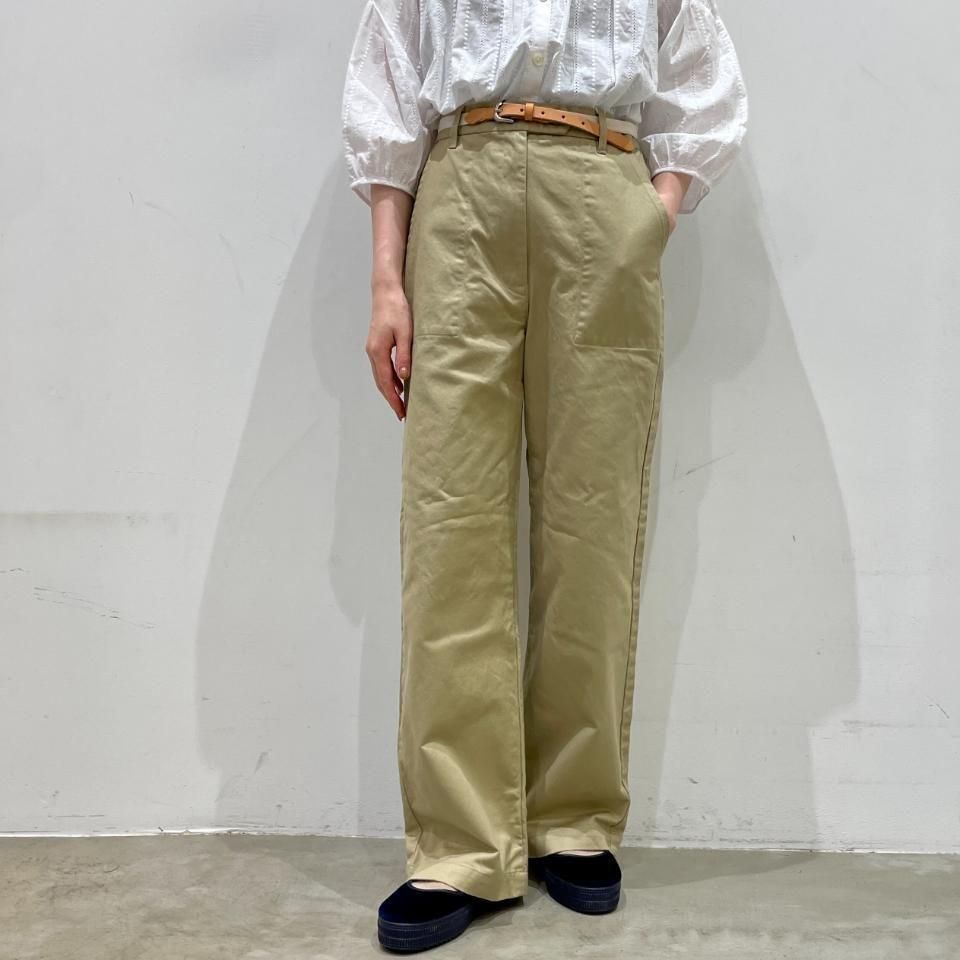 SARAHWEAR - <Carole>Cotton Twill Baker's Pants(C30586)