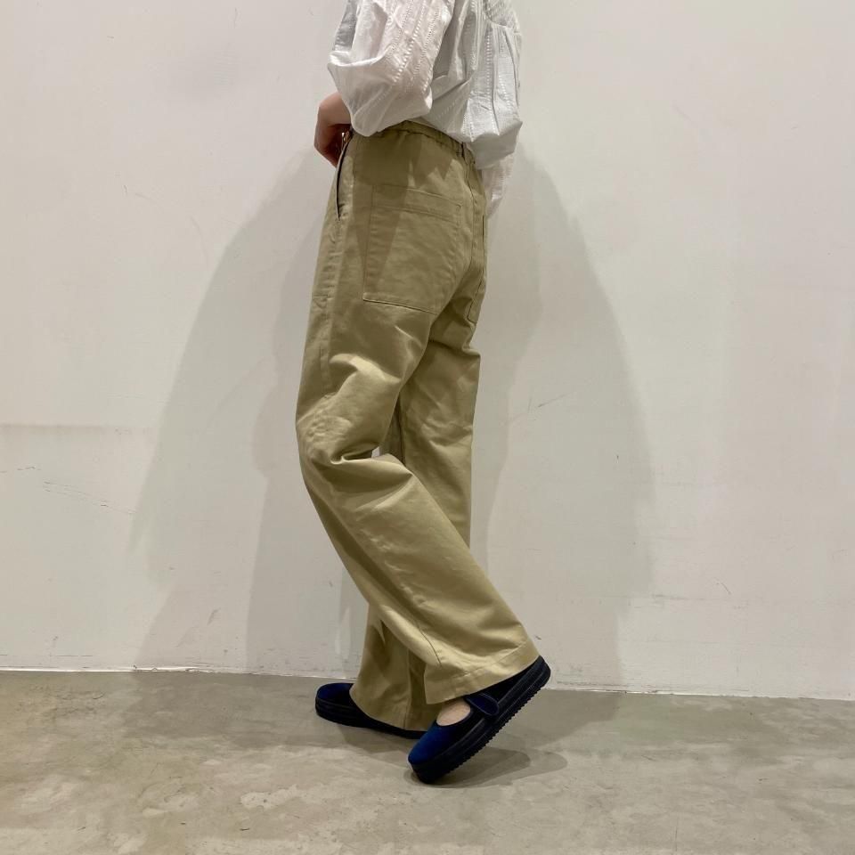 SARAHWEAR - <Carole>Cotton Twill Baker's Pants(C30586)