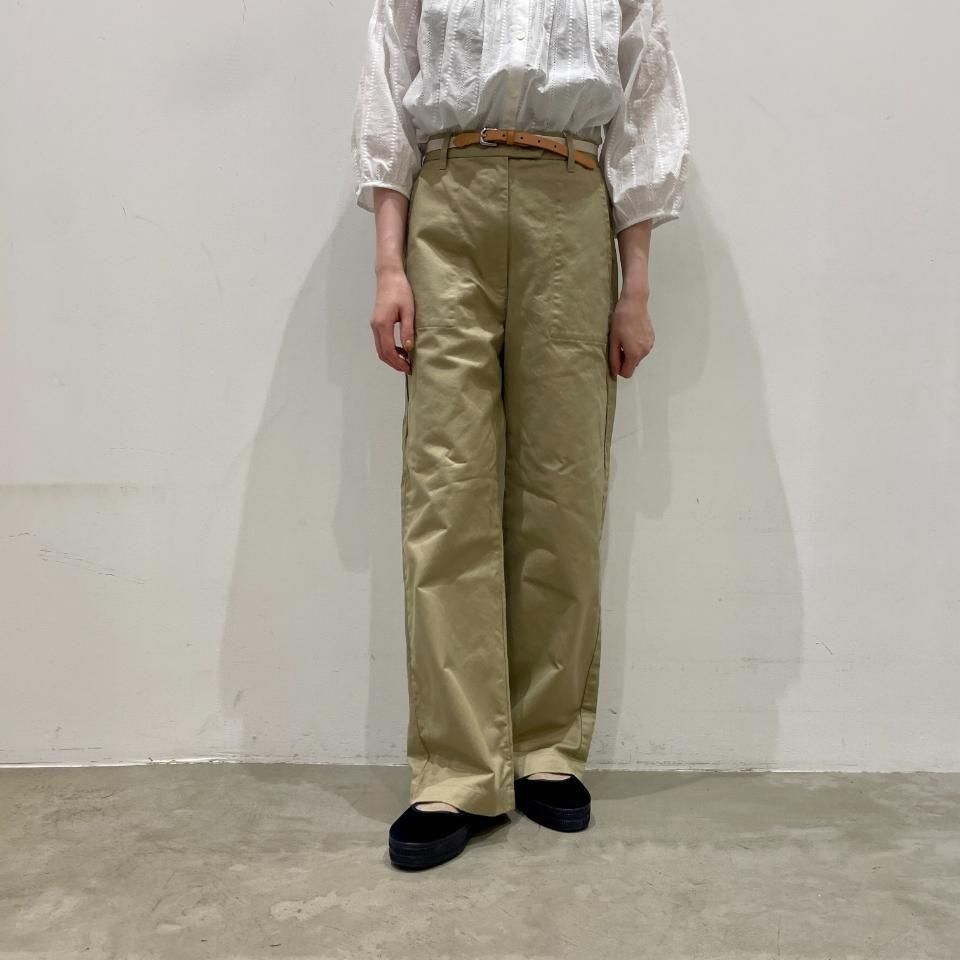 SARAHWEAR - <Carole>Cotton Twill Baker's Pants(C30586)