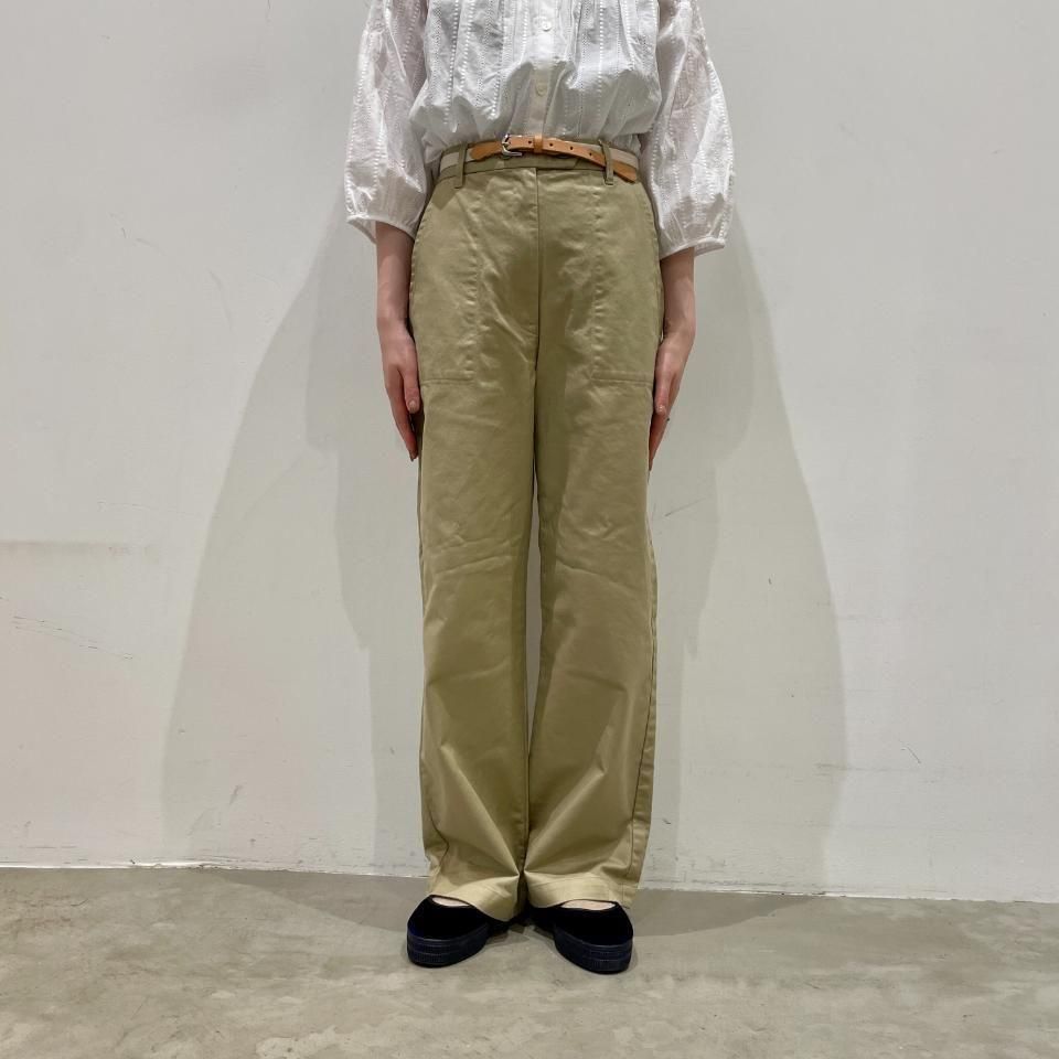 SARAHWEAR - <Carole>Cotton Twill Baker's Pants(C30586)