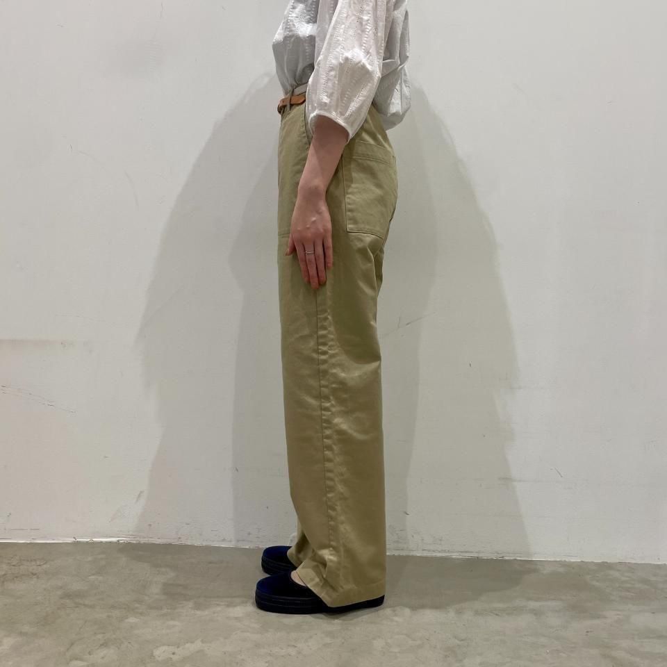 SARAHWEAR - <Carole>Cotton Twill Baker's Pants(C30586)
