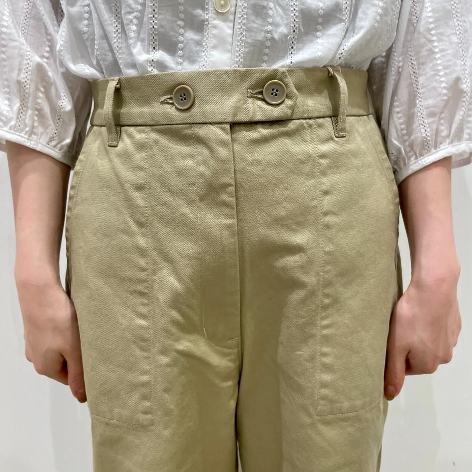SARAHWEAR - <Carole>Cotton Twill Baker's Pants(C30586)