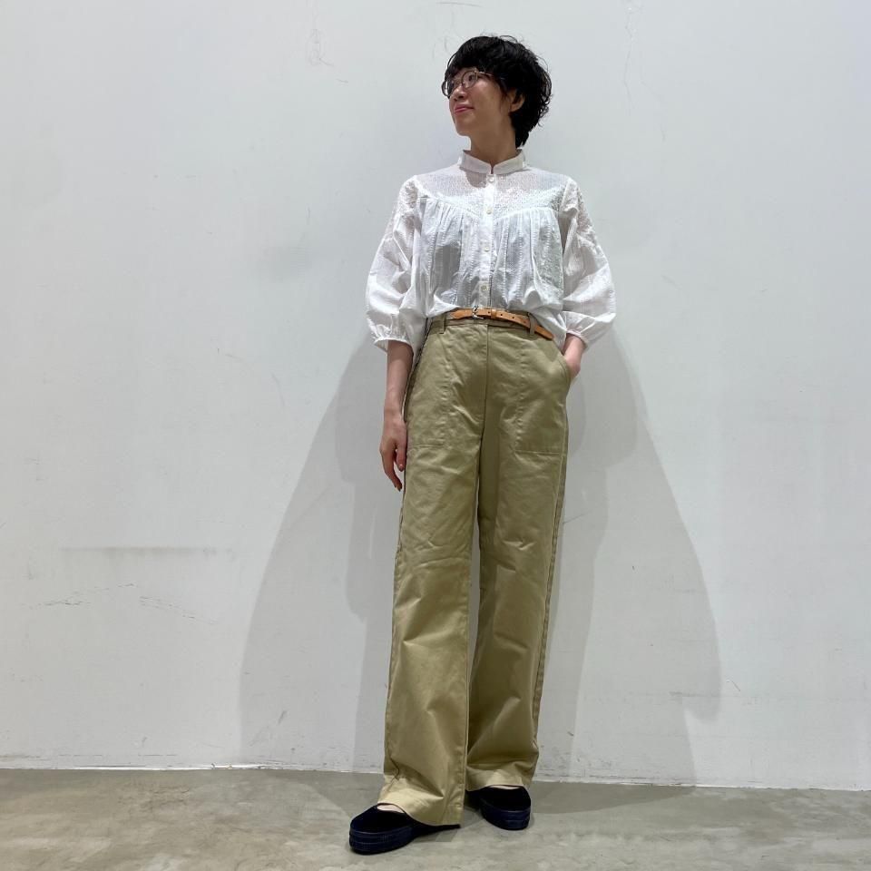 SARAHWEAR - <Carole>Cotton Twill Baker's Pants(C30586)