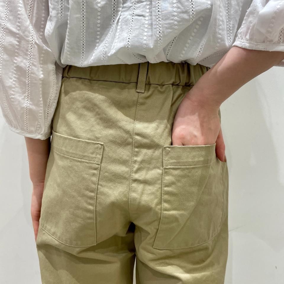 SARAHWEAR - <Carole>Cotton Twill Baker's Pants(C30586)