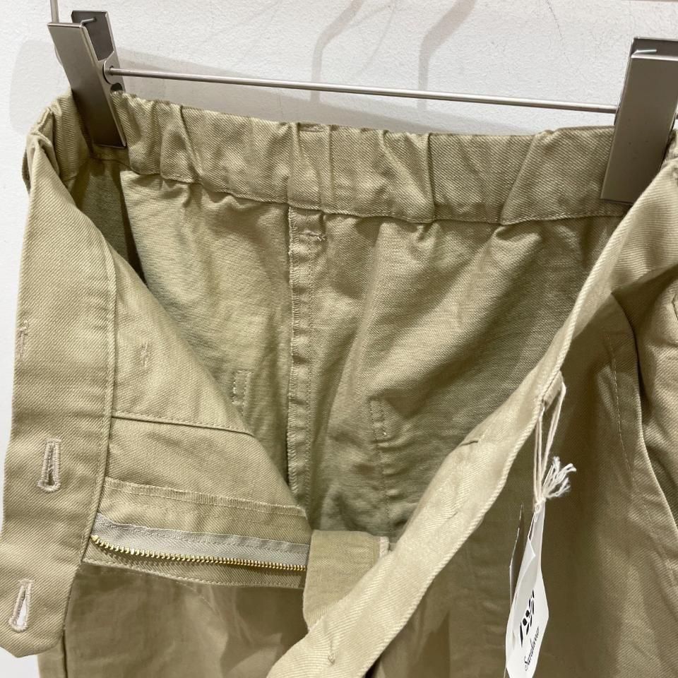 SARAHWEAR - <Carole>Cotton Twill Baker's Pants(C30586)