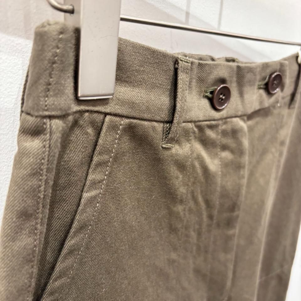 SARAHWEAR - <Carole>Cotton Twill Baker's Pants(C30586)