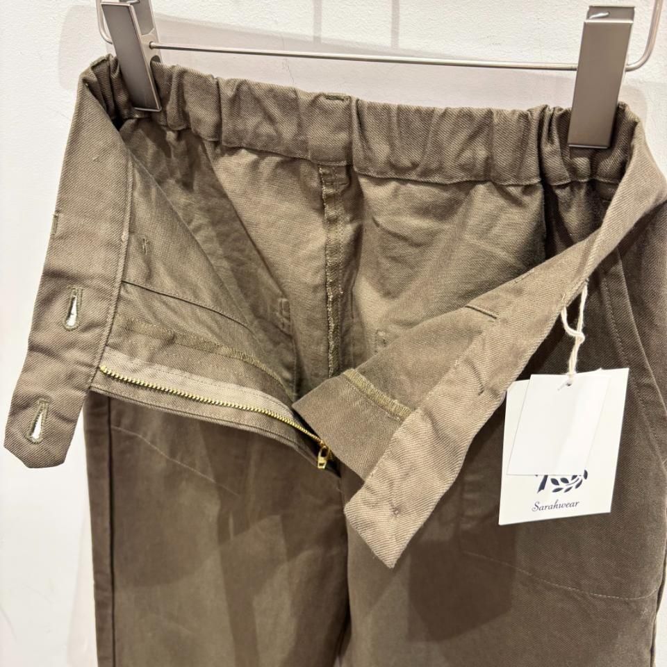 SARAHWEAR - <Carole>Cotton Twill Baker's Pants(C30586)