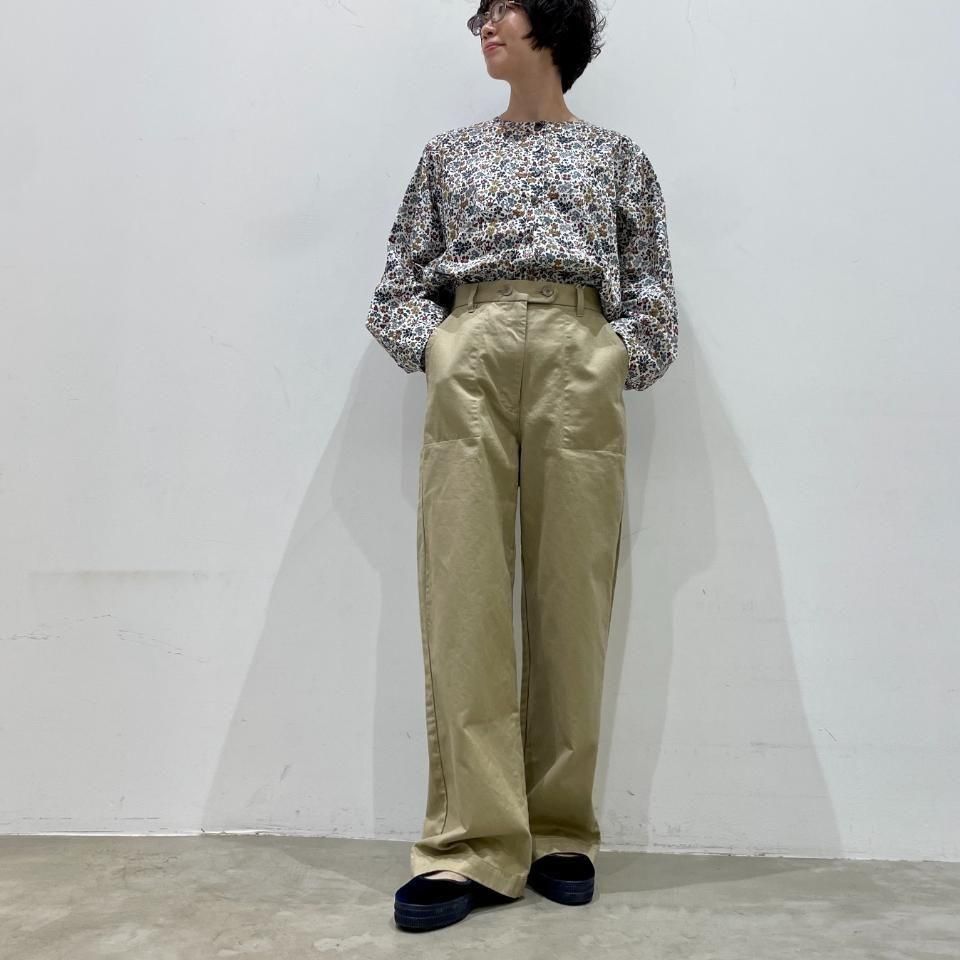 SARAHWEAR - <Carole>Cotton Twill Baker's Pants(C30586)