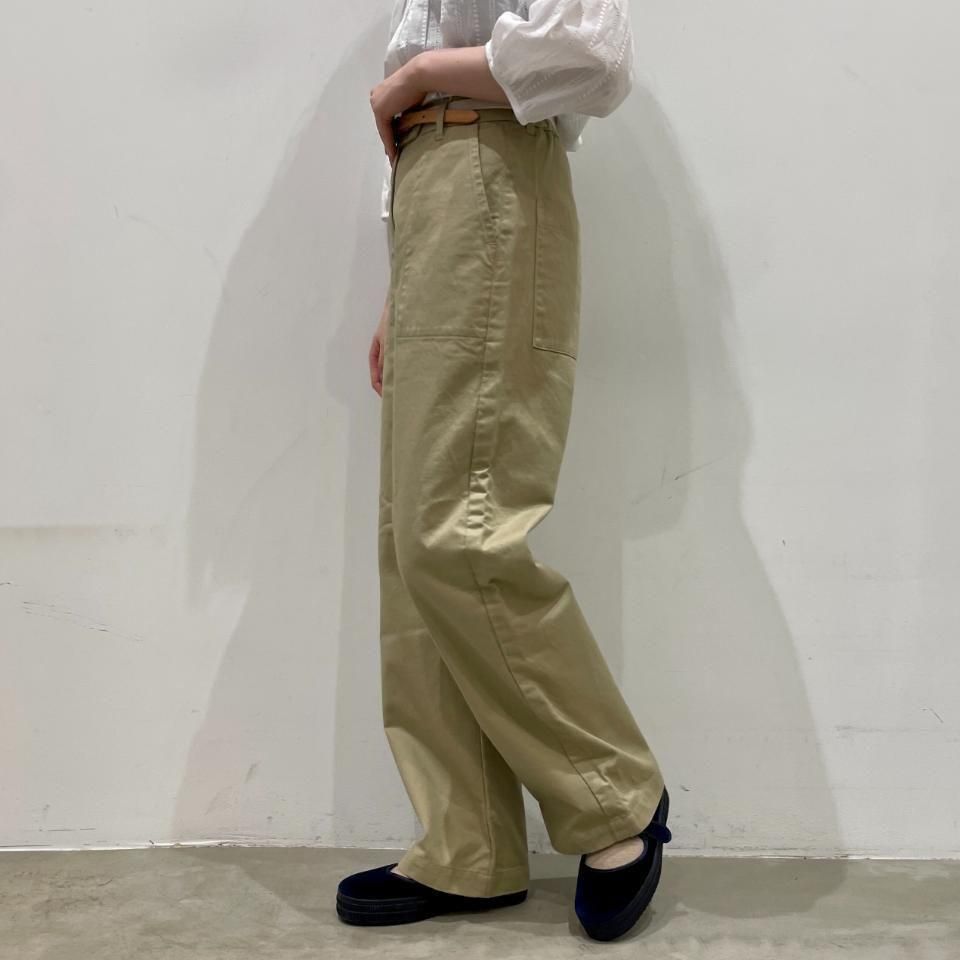 SARAHWEAR - <Carole>Cotton Twill Baker's Pants(C30586)