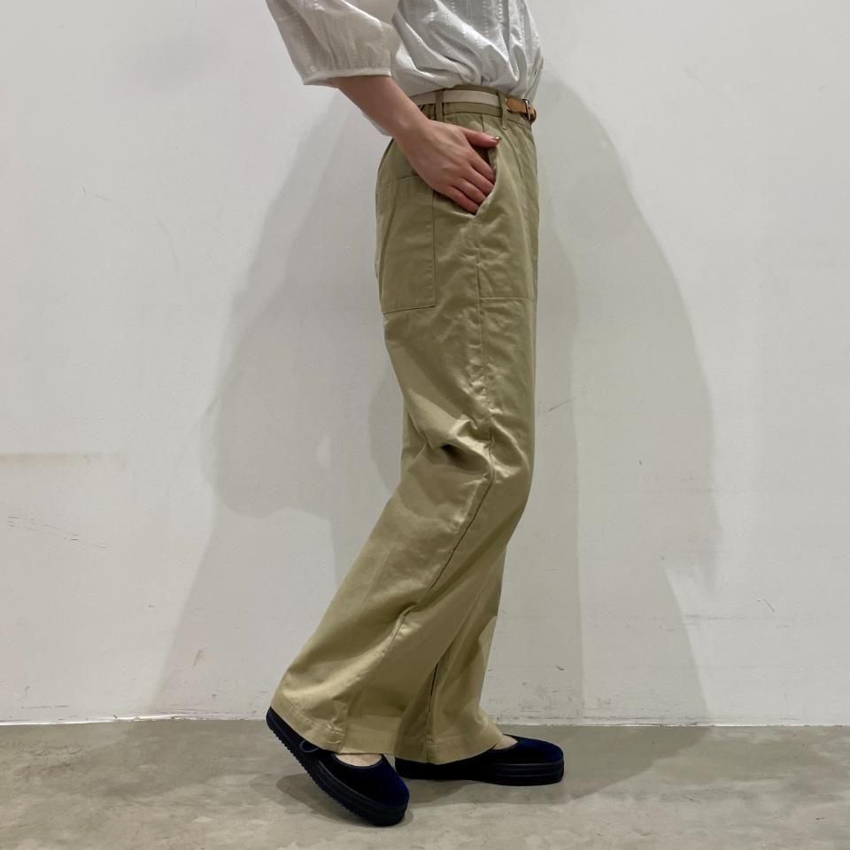 SARAHWEAR - <Carole>Cotton Twill Baker's Pants(C30586)