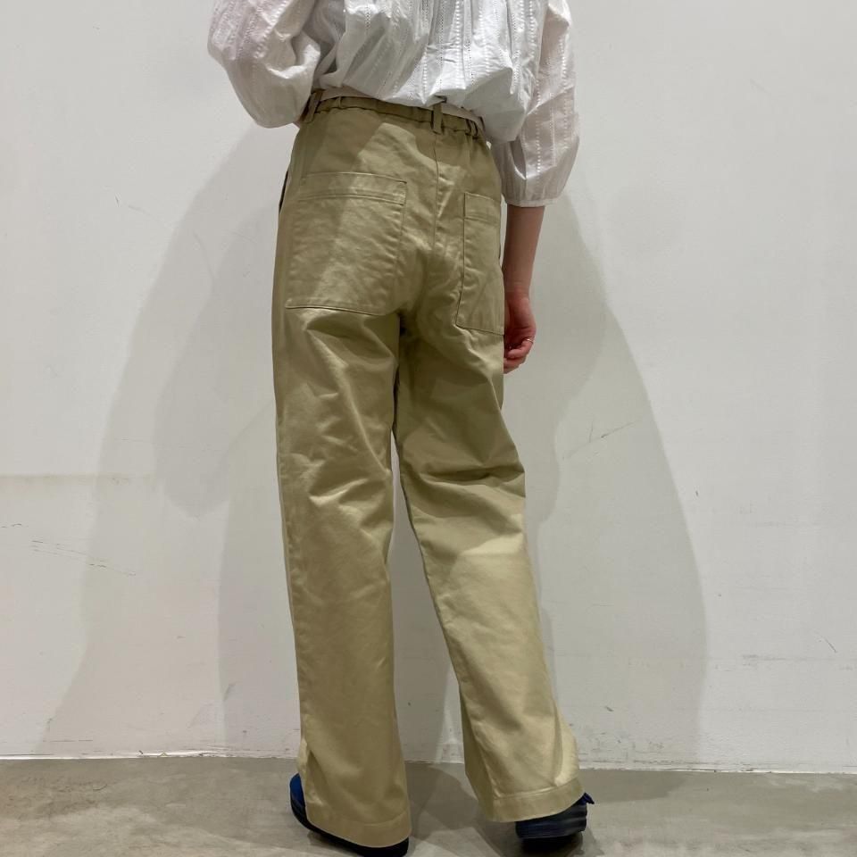 SARAHWEAR - <Carole>Cotton Twill Baker's Pants(C30586)