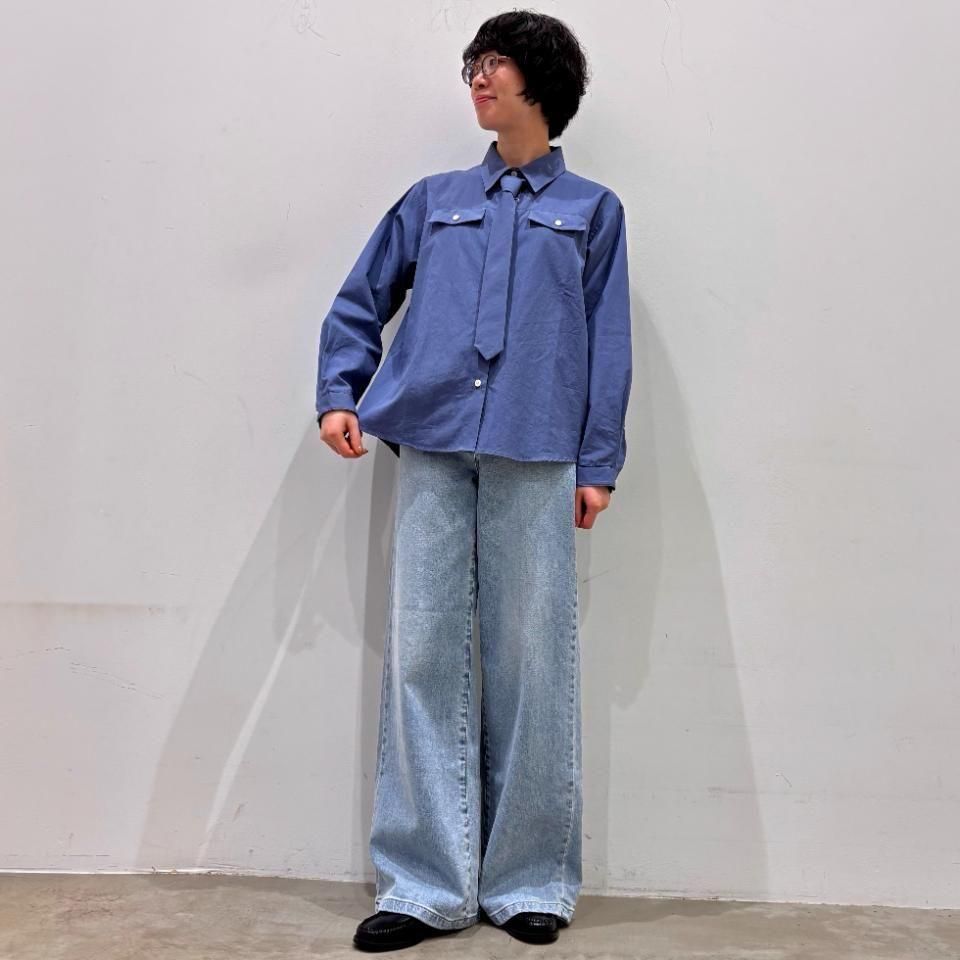 SARAHWEAR - Cotton Broadcloth Boy Scout Shirt(C53034)