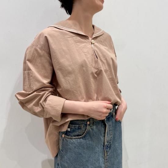 SARAHWEAR - Co/Wo Poplin Sailor ShirtC53042