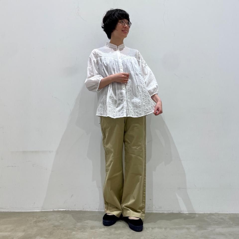 SARAHWEAR - <Lily>Embroidery×Embroidery Gathered Blouse(C53051)