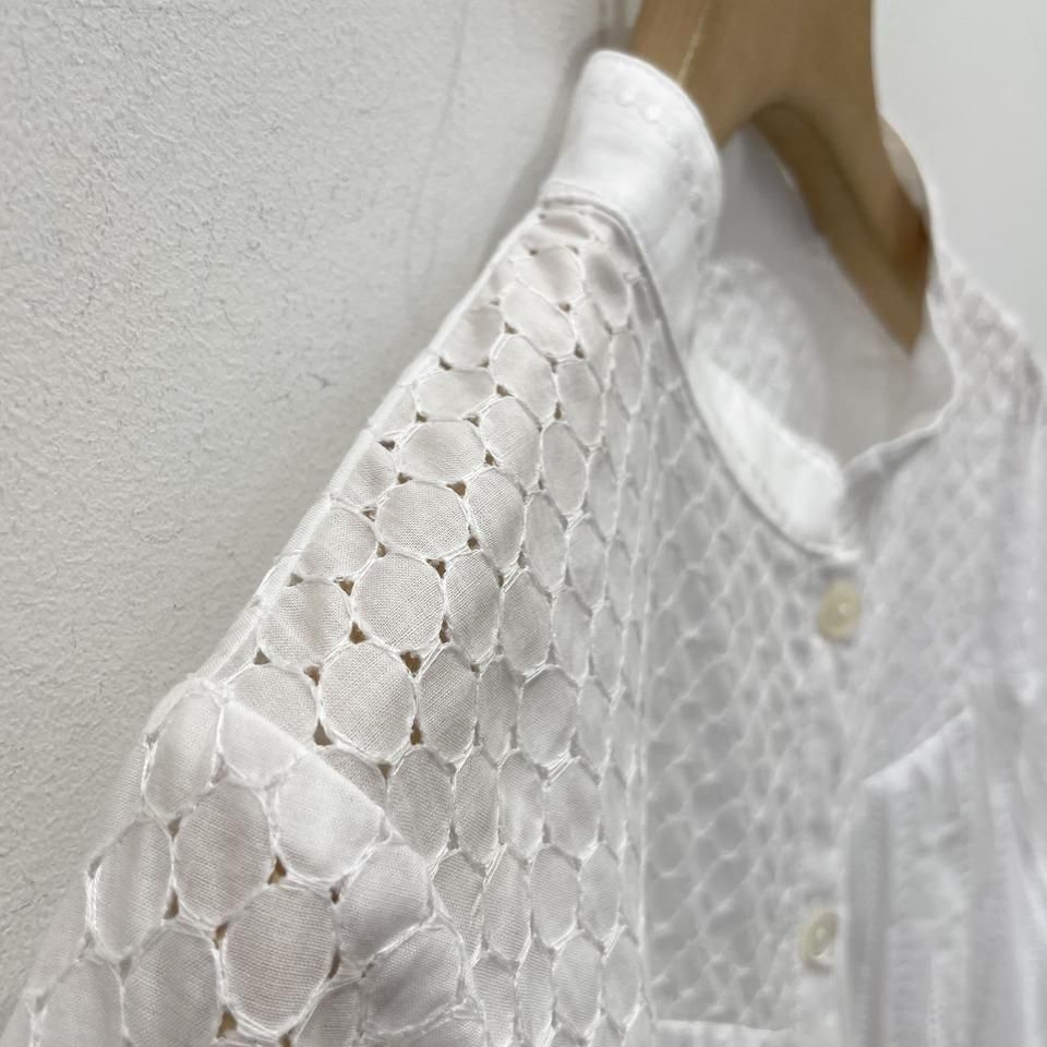 SARAHWEAR - <Lily>Embroidery×Embroidery Gathered Blouse(C53051)