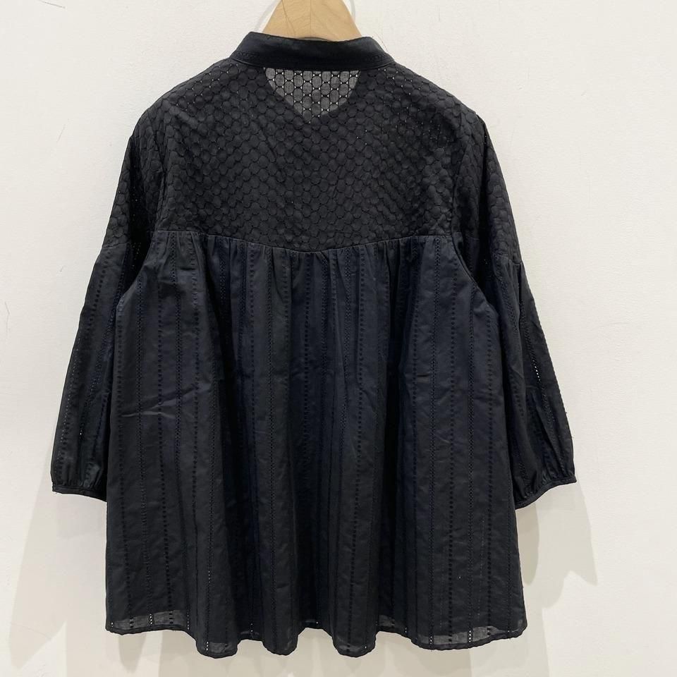 SARAHWEAR - <Lily>Embroidery×Embroidery Gathered Blouse(C53051)