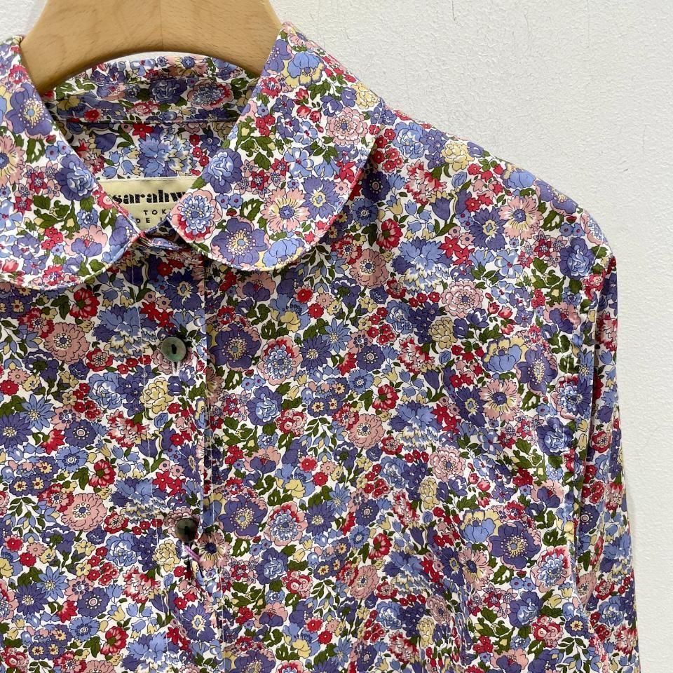 SARAHWEAR - <Sophia>Liberty Print Round Collar Blouse(C53053)