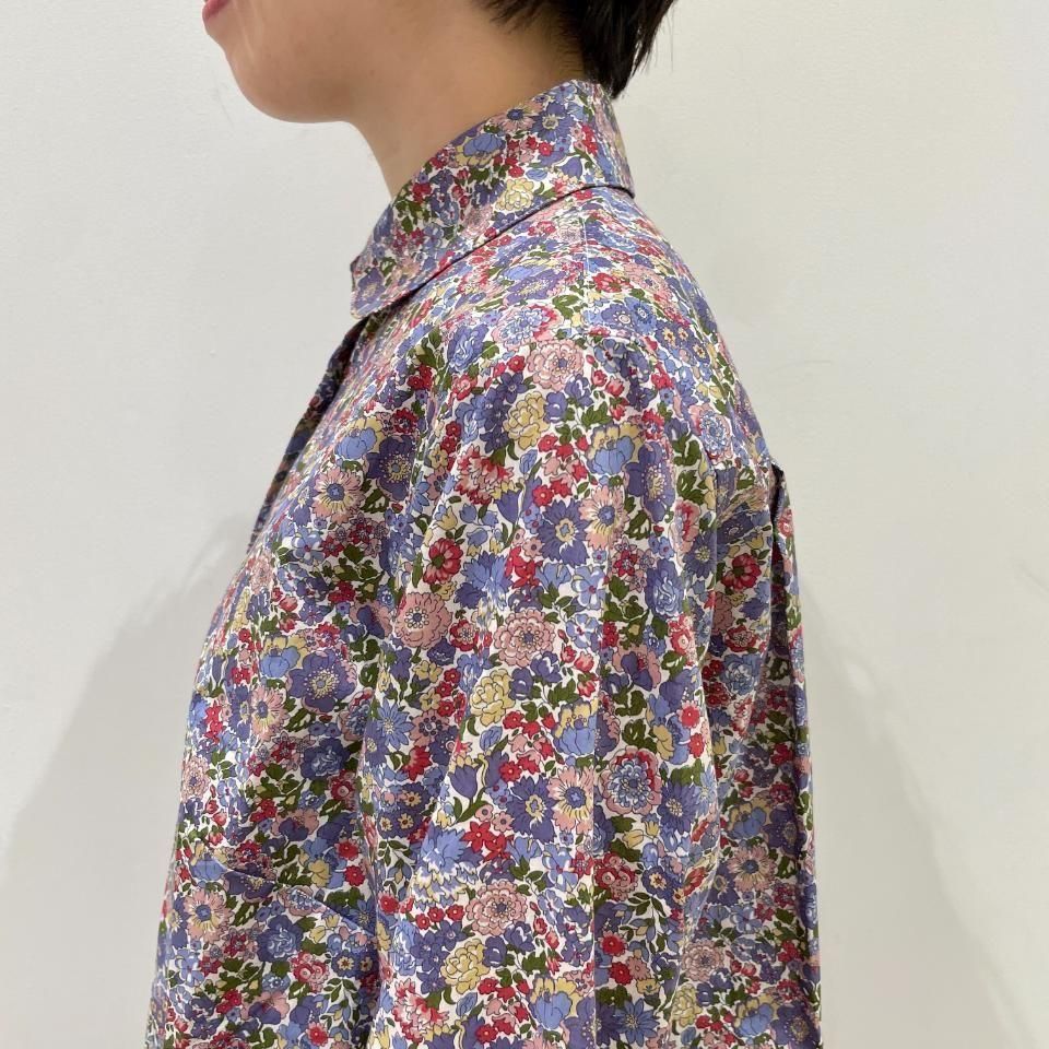 SARAHWEAR - <Sophia>Liberty Print Round Collar Blouse(C53053)
