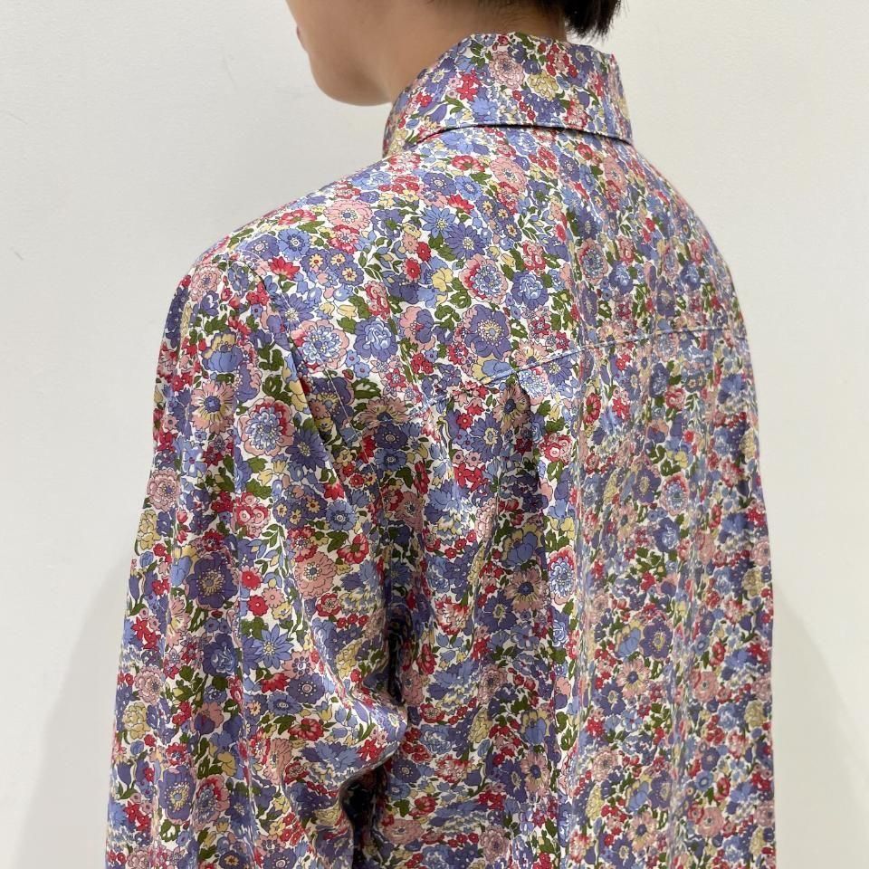 SARAHWEAR - <Sophia>Liberty Print Round Collar Blouse(C53053)