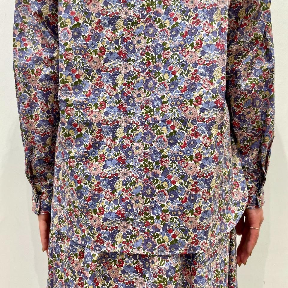 SARAHWEAR - <Sophia>Liberty Print Round Collar Blouse(C53053)