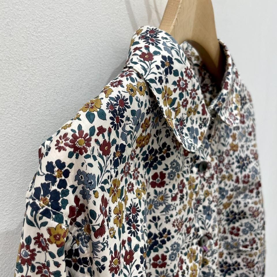 SARAHWEAR - <Sophia>Liberty Print Round Collar Blouse(C53053)