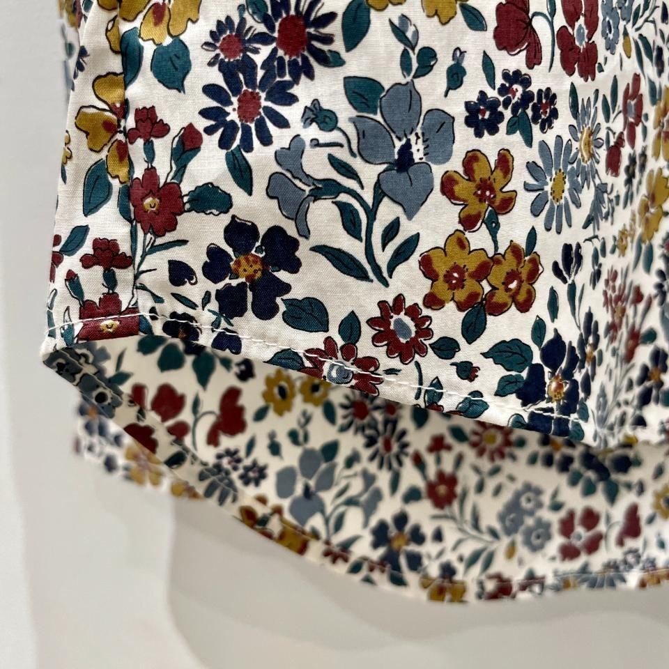 SARAHWEAR - <Sophia>Liberty Print Round Collar Blouse(C53053)