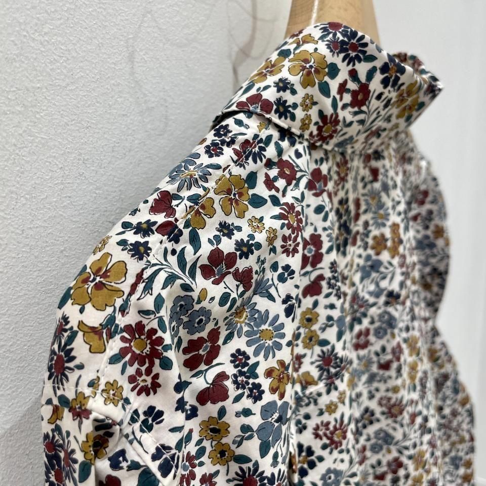 SARAHWEAR - <Sophia>Liberty Print Round Collar Blouse(C53053)