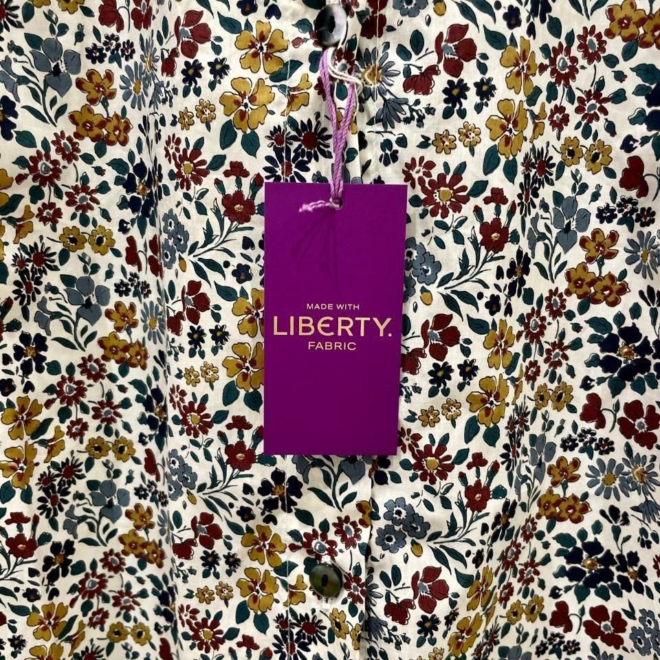 SARAHWEAR - <Sophia>Liberty Print Round Collar Blouse(C53053)