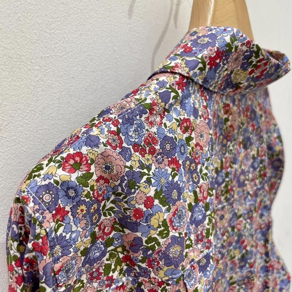 SARAHWEAR - <Sophia>Liberty Print Round Collar Blouse(C53053)