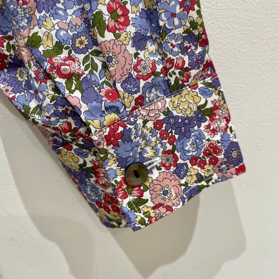 SARAHWEAR - <Sophia>Liberty Print Round Collar Blouse(C53053)