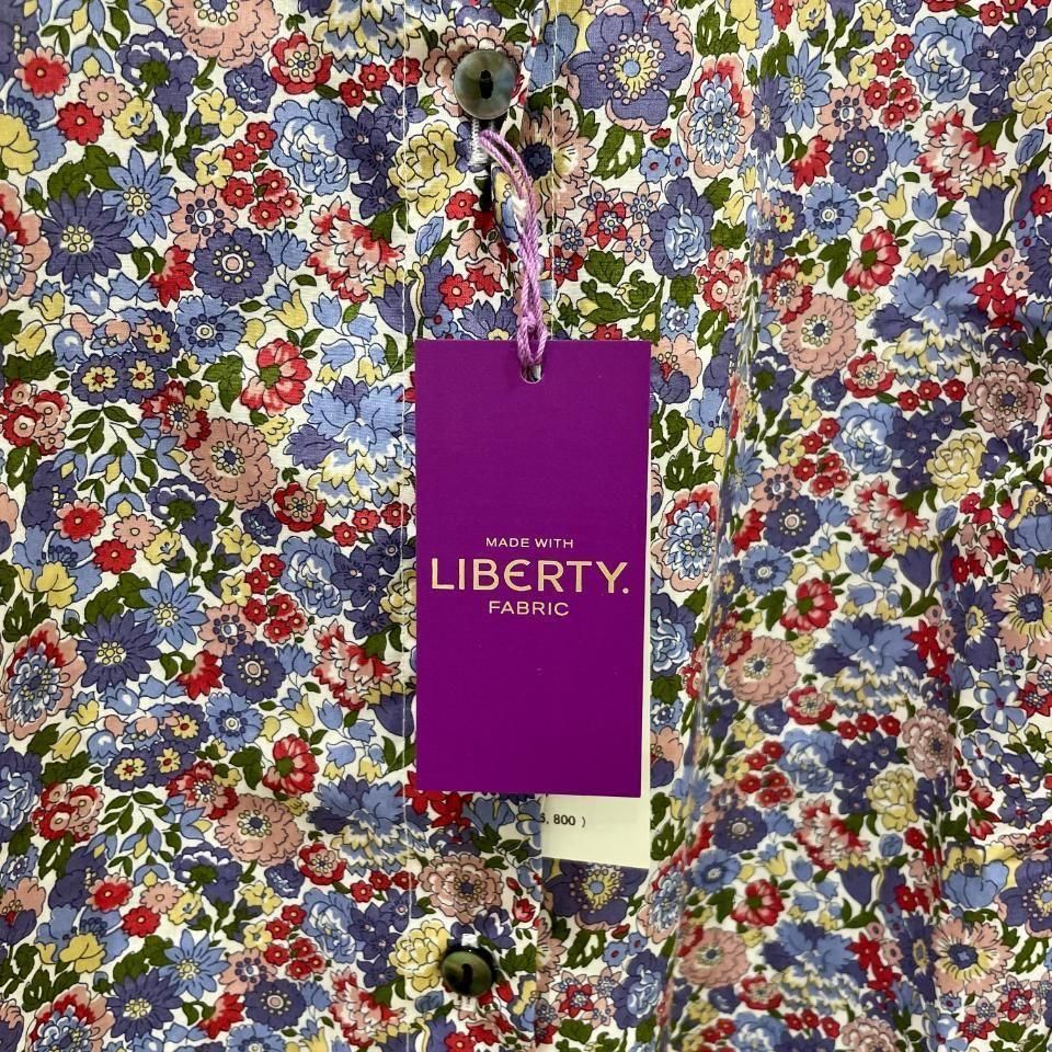 SARAHWEAR - <Sophia>Liberty Print Round Collar Blouse(C53053)