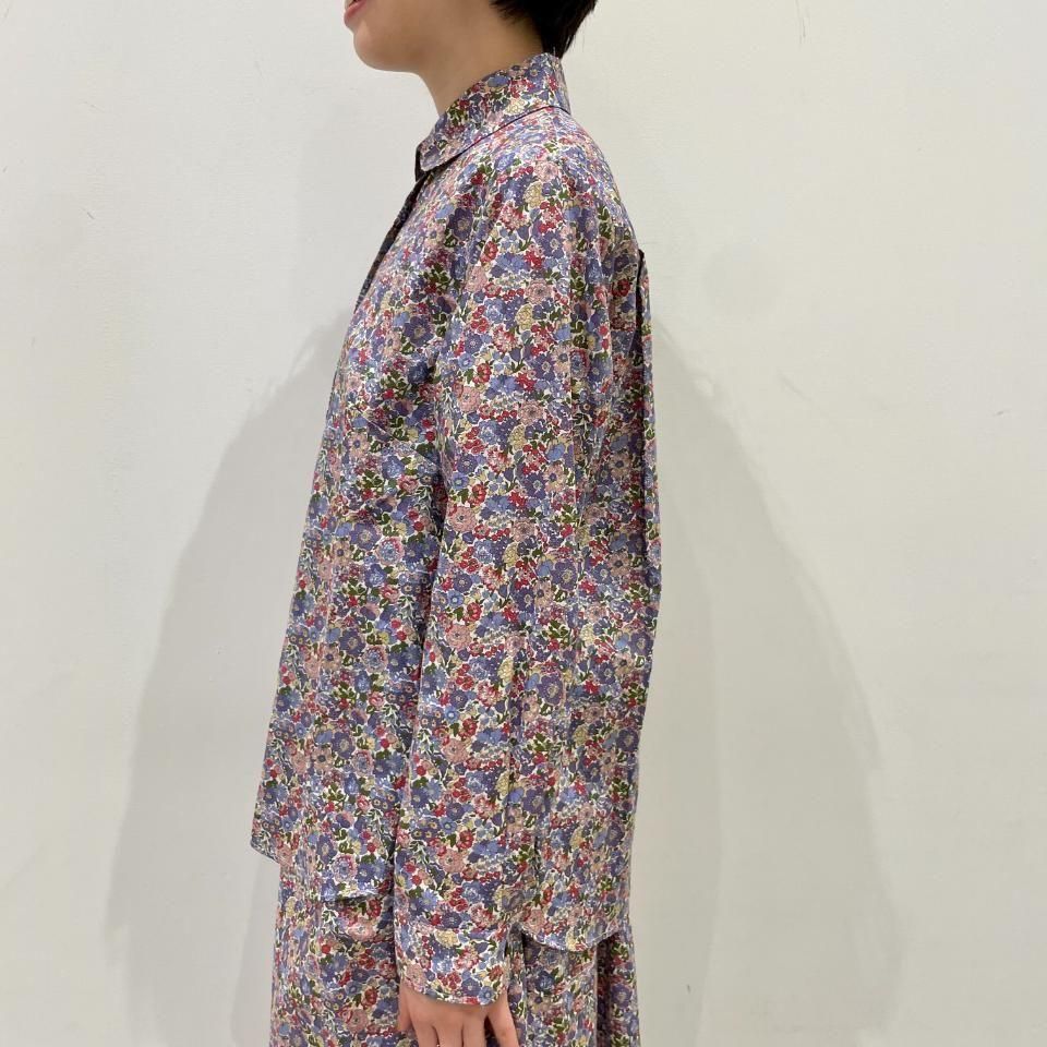 SARAHWEAR - <Sophia>Liberty Print Round Collar Blouse(C53053)