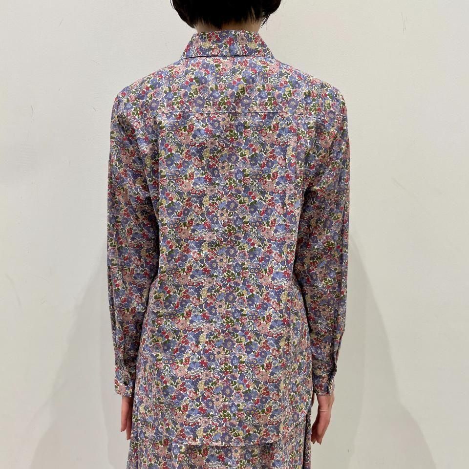 SARAHWEAR - <Sophia>Liberty Print Round Collar Blouse(C53053)