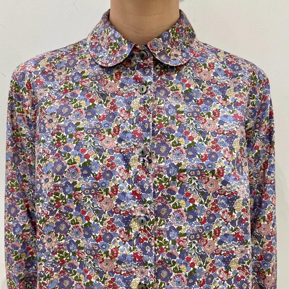 SARAHWEAR - <Sophia>Liberty Print Round Collar Blouse(C53053)