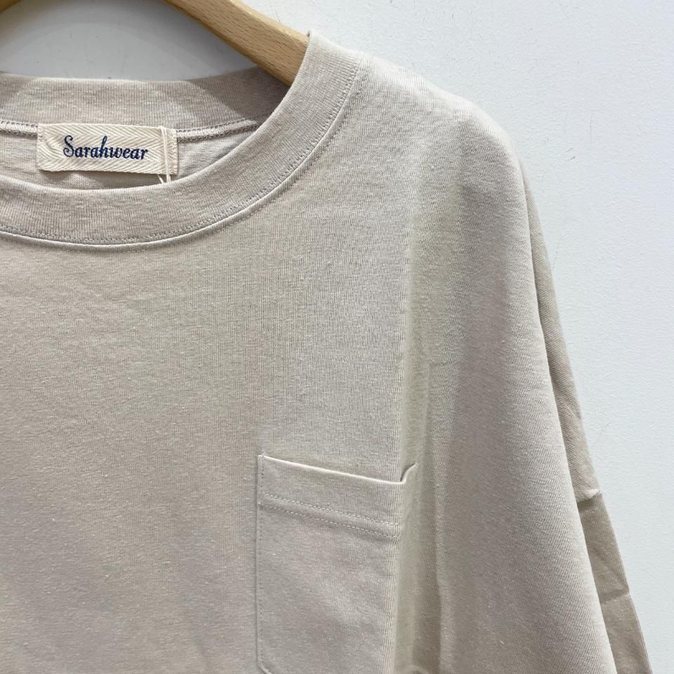 SARAHWEAR - ECO Cotton Jersey Super Big T-shirt(C91396)