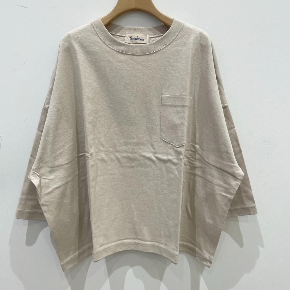 SARAHWEAR - ECO Cotton Jersey Super Big T-shirt(C91396)