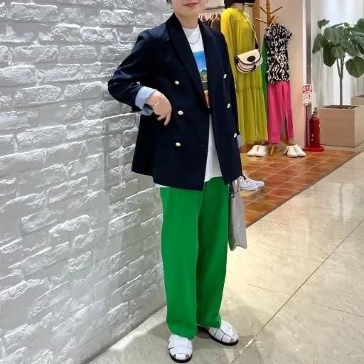 Sheth - 23STRダブルブレスト6つ金釦 紺ブレザー(2301JK255001)