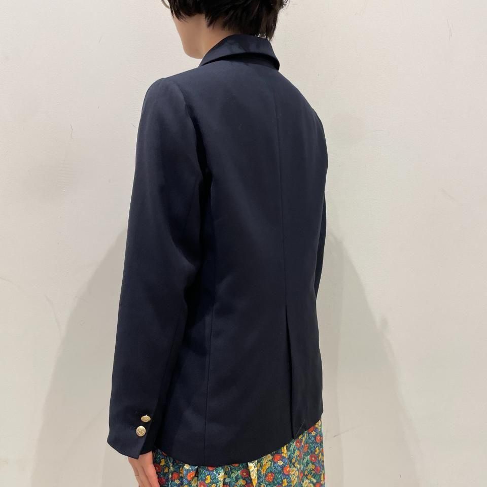 Sheth - 23STRダブルブレスト6つ金釦 紺ブレザー(2301JK255001)